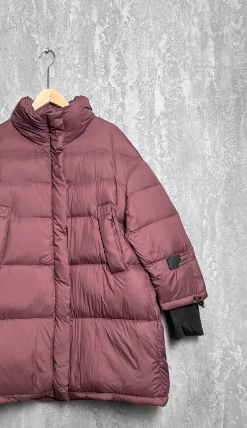 Полупальто пуховое 873 Размер 48-54 фото 4