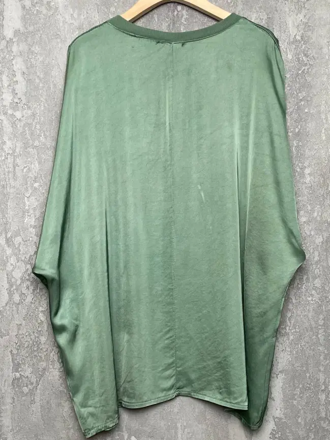 Блуза атлас Италия 84085 Размер 50-56 фото 25