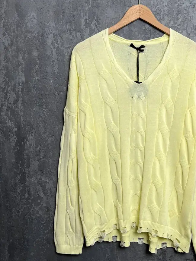 Джемпер Италия косы 3388 Размер 50-58 фото 60