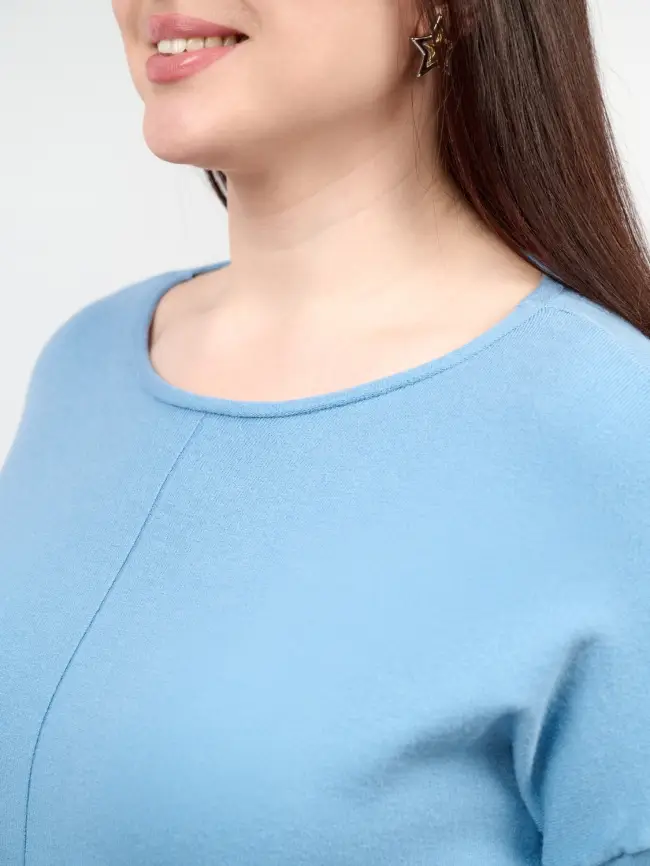 Джемпер ЭттоПлюс 1235 Размер 48-56 фото 36