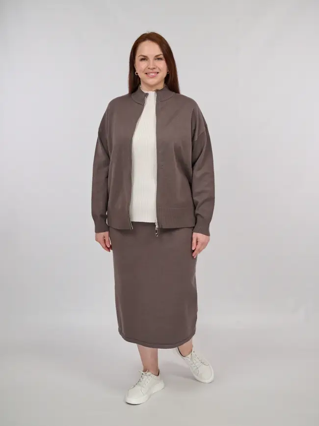 Юбка 25413 ЭттоПлюс Размер 50-58 фото 71