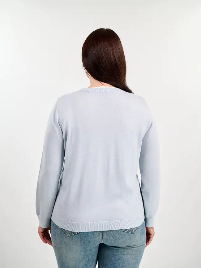 Джемпер 23081 Размер 48- 56 фото 17