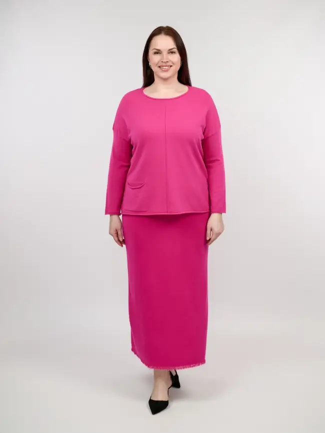 Джемпер ЭттоПлюс 1235 Размер 48-56 фото 64