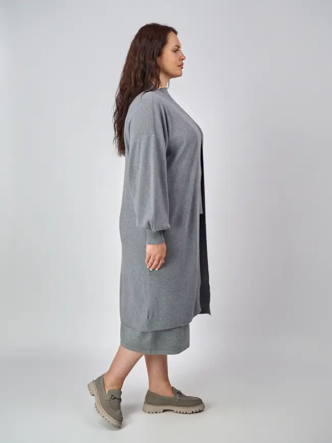 Кардиган ЭттоПлюс 1061 Размер 48-58 фото 40