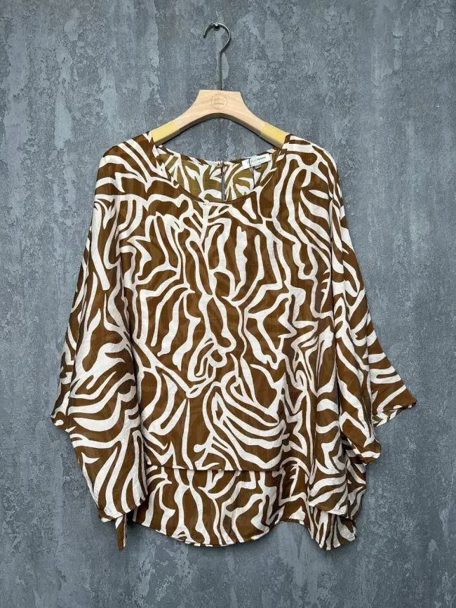 Блуза ЭттоПлюс 30059 Размер 50-58 фото 52