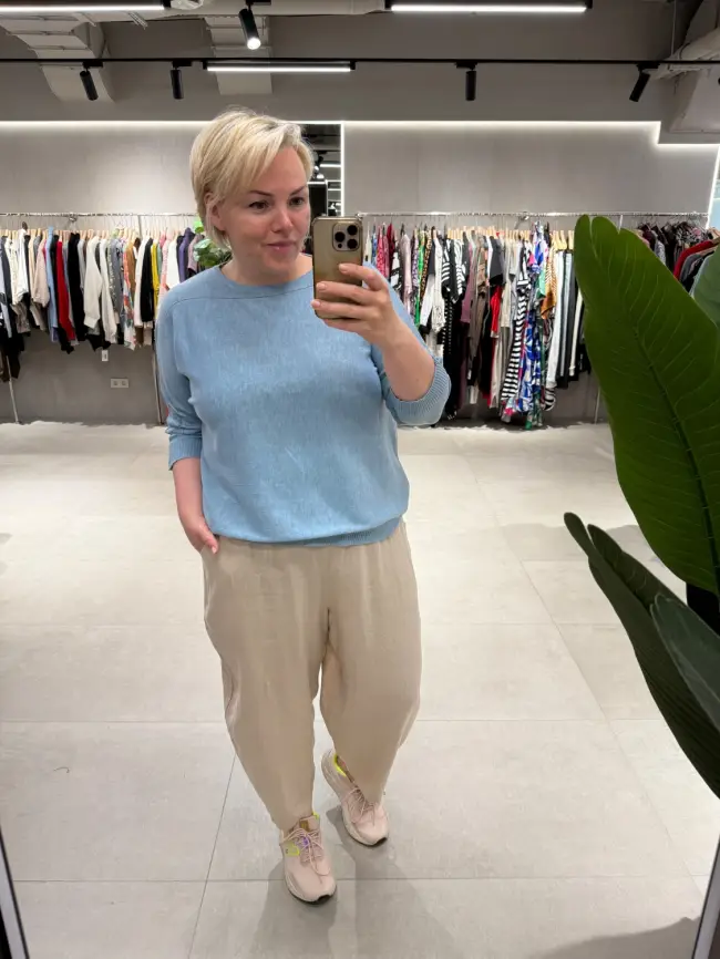 Джемпер гранж 8912 Размер 50-58 фото 50