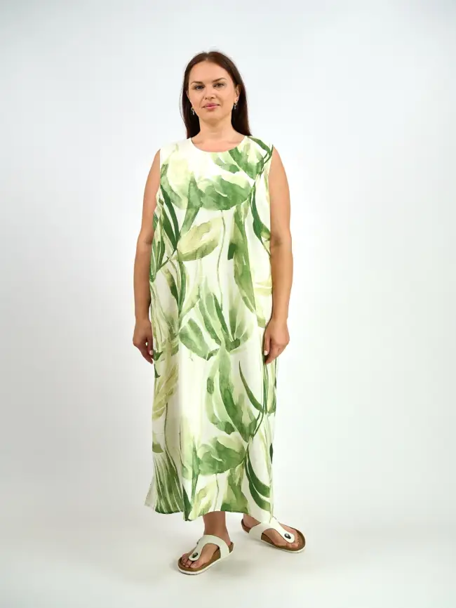 Сарафан ЭттоПлюс 0024 размеры 52- 58 фото 19