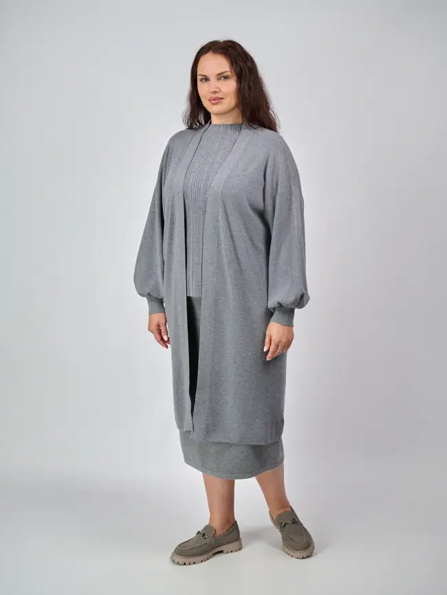 Кардиган ЭттоПлюс 1061 Размер 48-58 фото 38