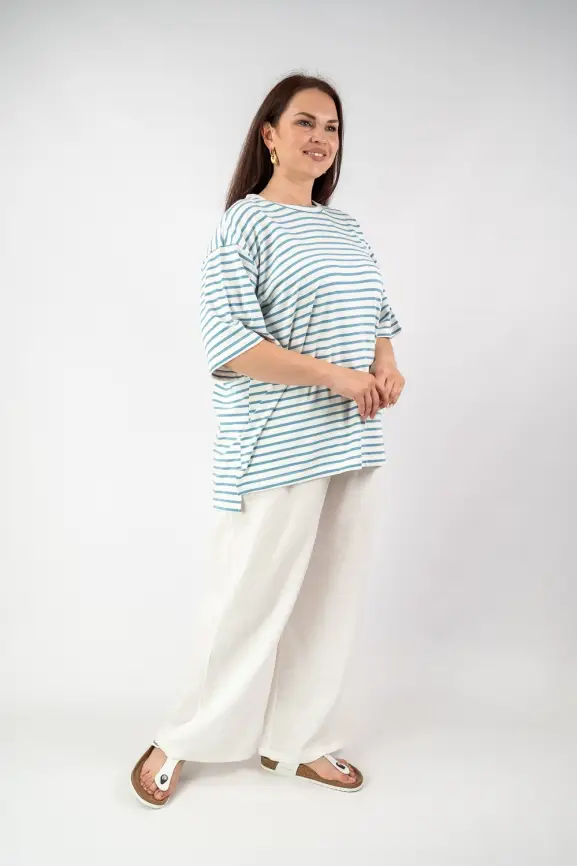 Футболка в полоску ЭттоПлюс 034 Размер 50-58 фото 23