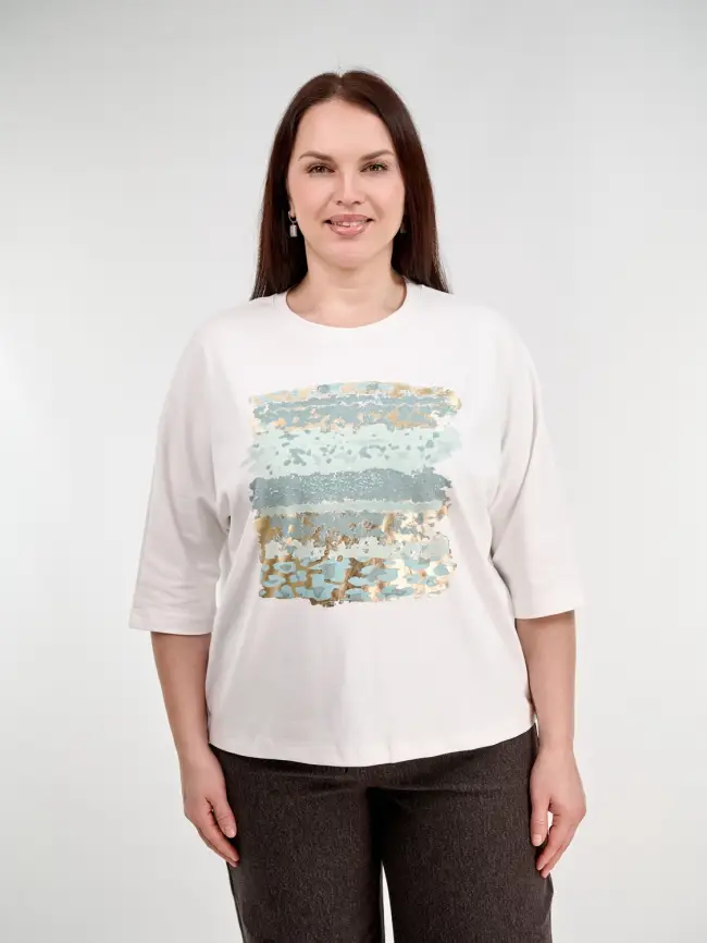 Лонгслив 25002 Размер 50-58 фото 58