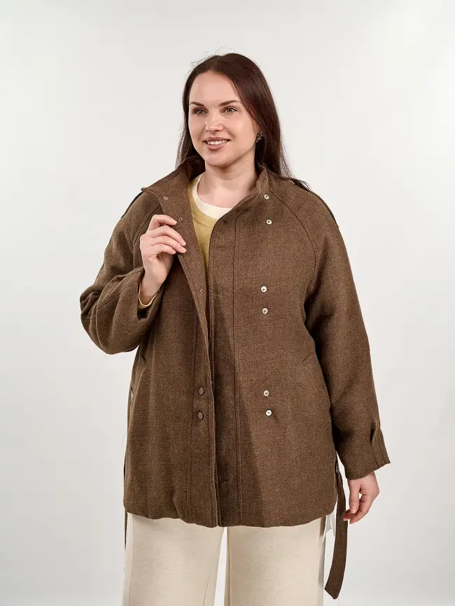 Пальто 95111 Размер 48-50 фото 15