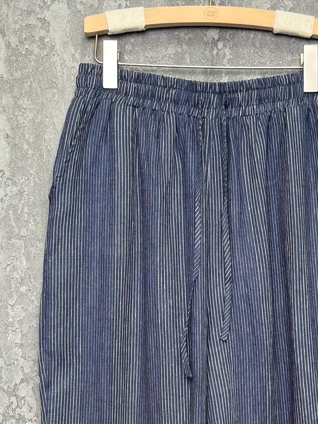 Брюки лен 25002 Размер 46-52 фото 4