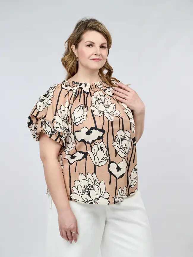 Блуза 26130 размер 46-50 фото 8