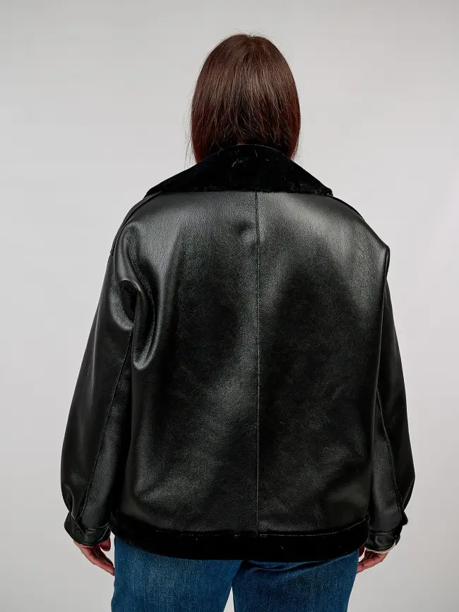 Дубленка 121103-1 Размер 54-58 фото 5