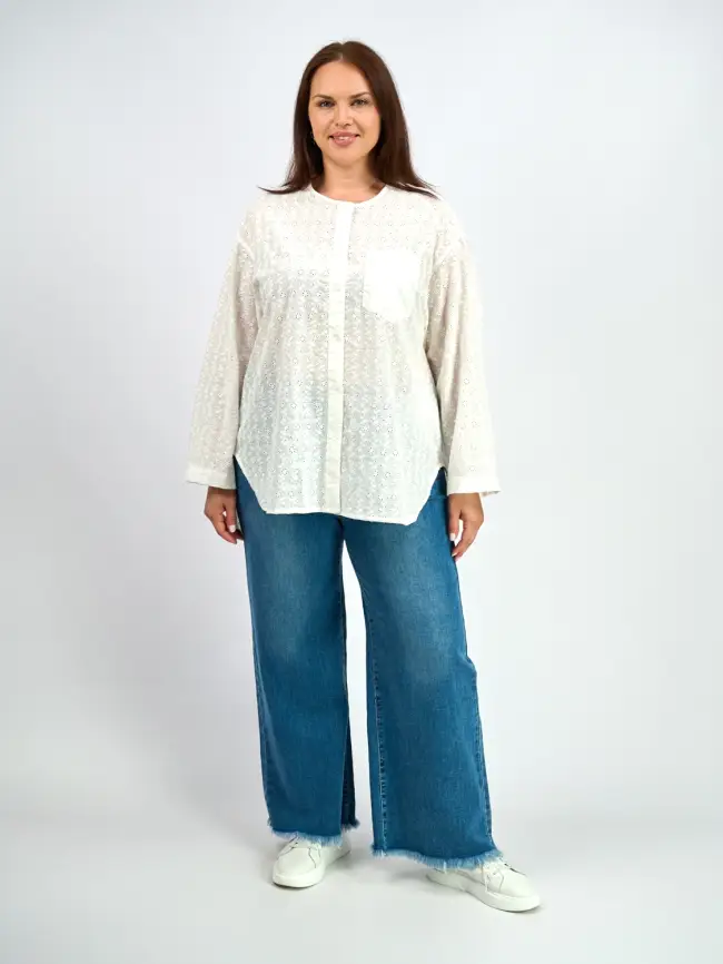 Джинсы палаццо 999 Размеры 50-58 фото 17