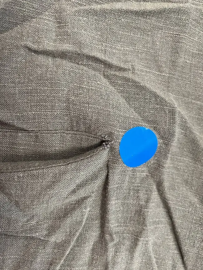 Удлиненный жилет 25018 графит Уценка фото 2