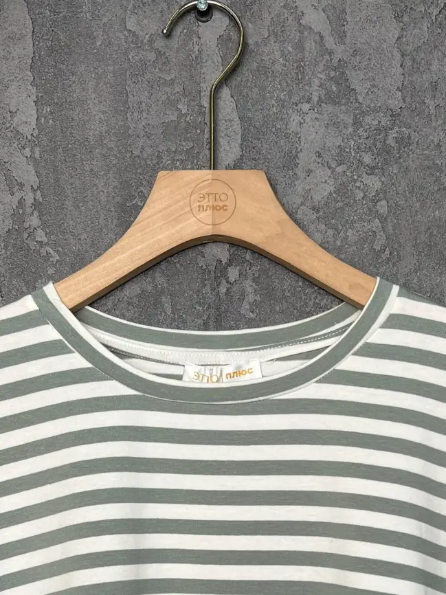 Футболка в полоску ЭттоПлюс 010-1 Размер 50-58 фото 3