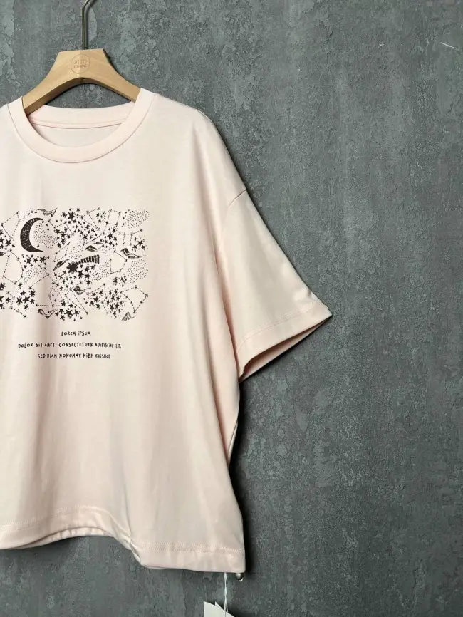 Футболка с принтом 95143 Размер 50-54 фото 70