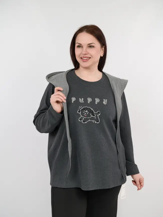 Лонгслив 3929 Размер 54-60 фото 17