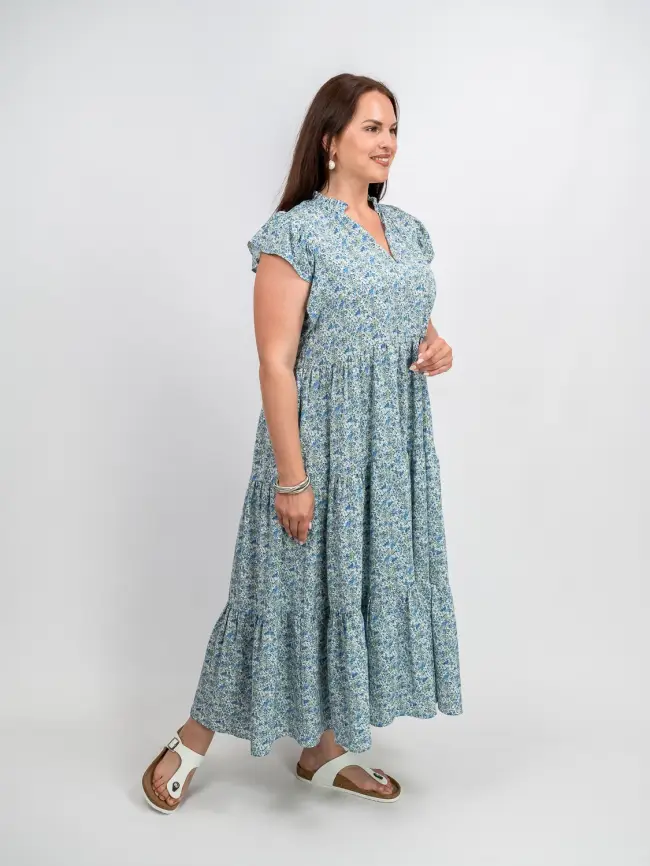 Платье ЭттоПлюс 34186 размер 54- 58 фото 3