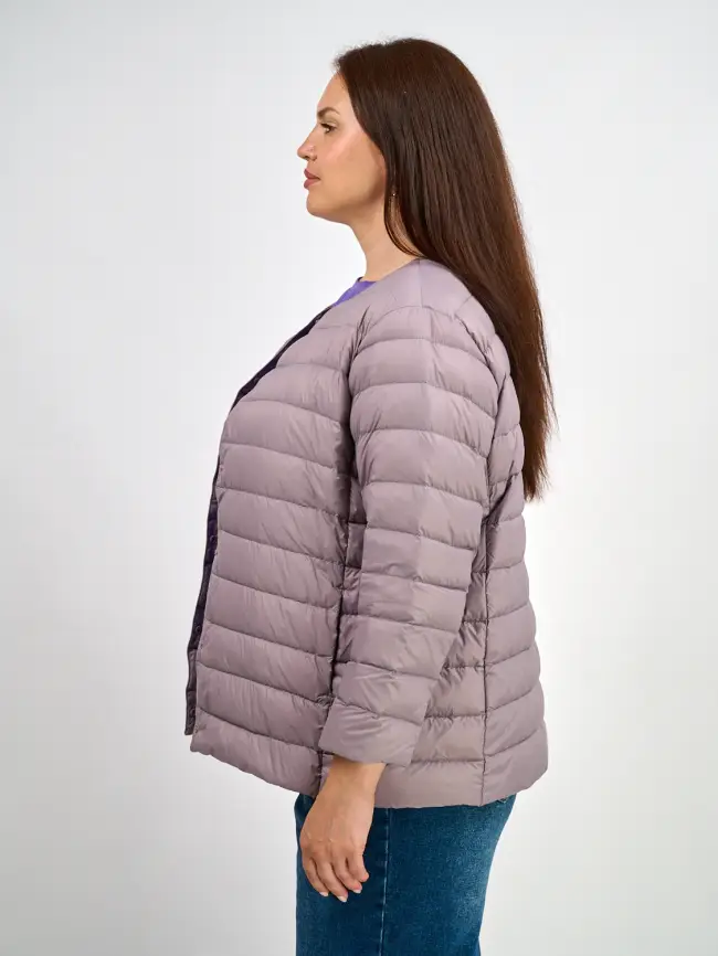 Легкая пуховая куртка 8802 Размер 46-56 фото 97