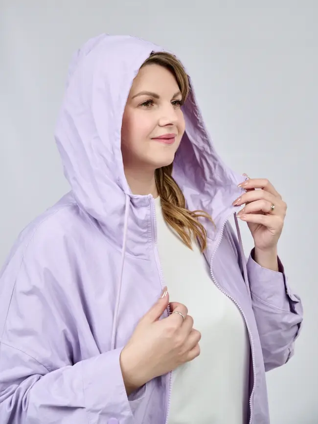 Ветровка облегченная с капюшоном 25185 Размер 52-58 фото 46