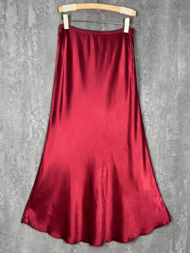 Юбка атлас 9298-1 Размер 48-56 фото 126