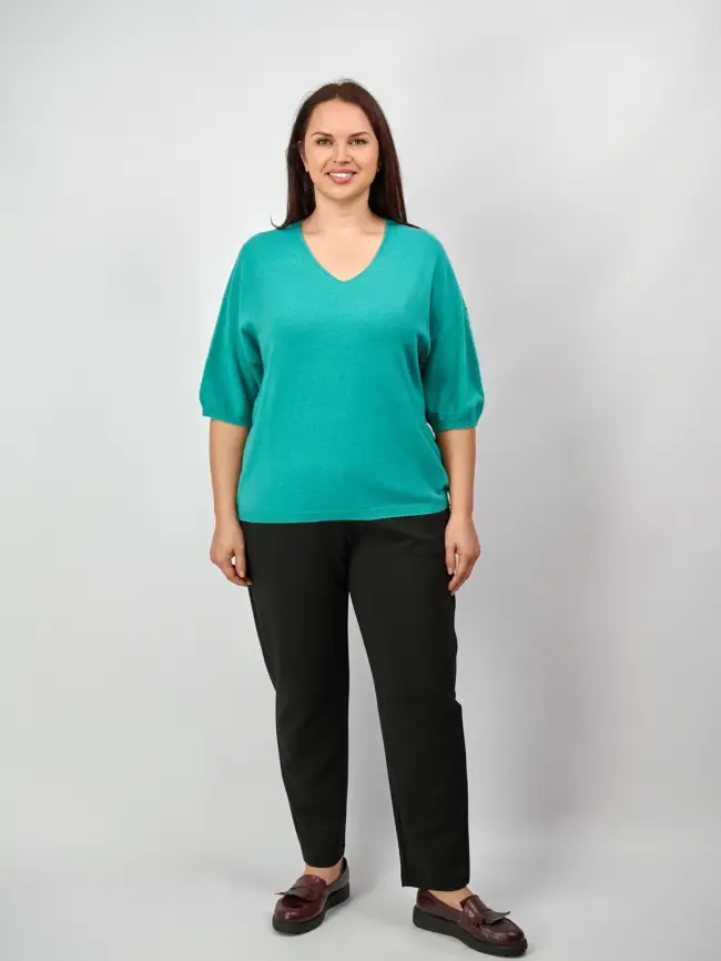 Джемпер 20241 ЭттоПлюс Размер 50-58 фото 134