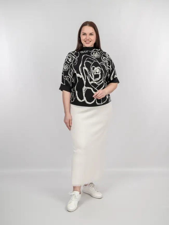 Юбка ЭттоПлюс 659 Размер 50-58 фото 18