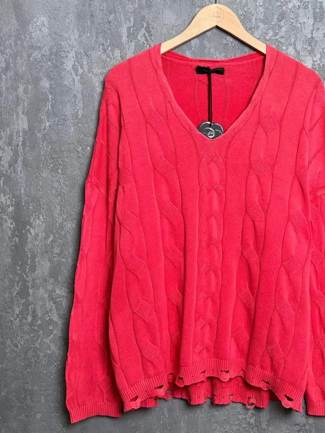 Джемпер Италия косы 3388 Размер 50-58 фото 105