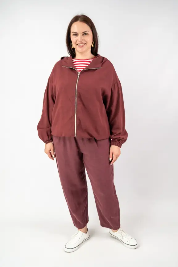 Бомбер лен 25016 фото 61