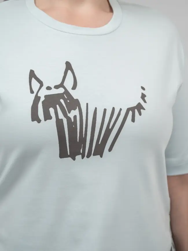 Футболка с принтом 95141 Размер 50-54 фото 19