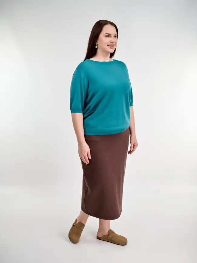 Джемпер 77643 ЭттоПлюс Размер 50-58 фото 53