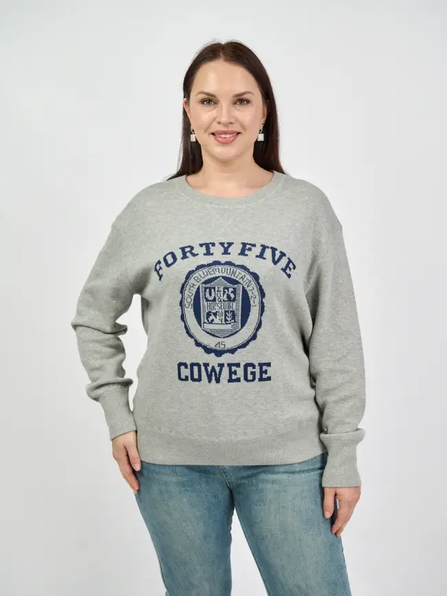 Свитшот 25337 Размер 48-56 фото 2