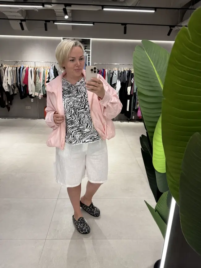 Ветровка облегченная с капюшоном 25185 Размер 52-58 фото 9