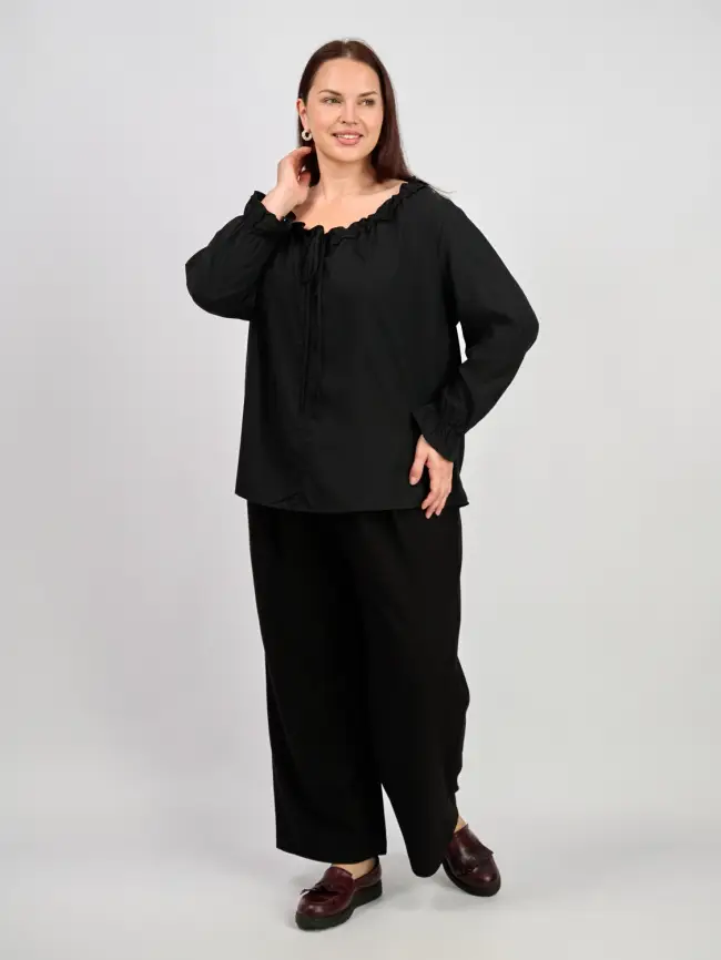 Блуза 8016 Размер 50-58 фото 3