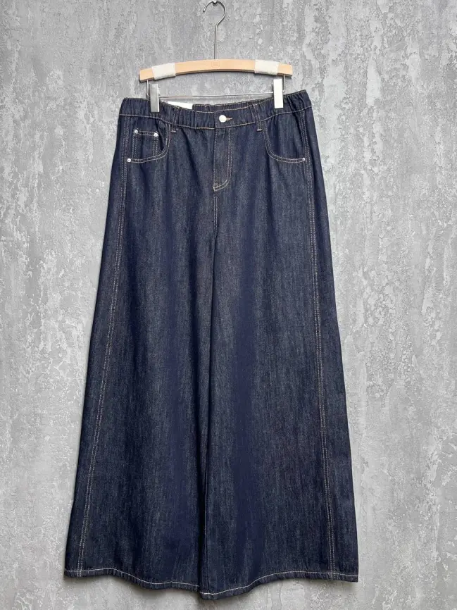 Джинсы палаццо 38785 Размеры 50-54 фото 21