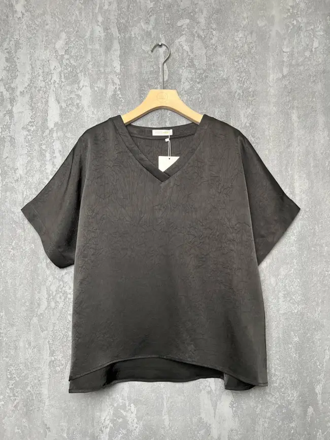 Блуза с v-вырезом ЭттоПлюс 1003 Размеры 50-58 фото 27