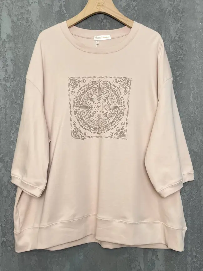 Лонгслив с принтом 95048 Размер 54-58 фото 17