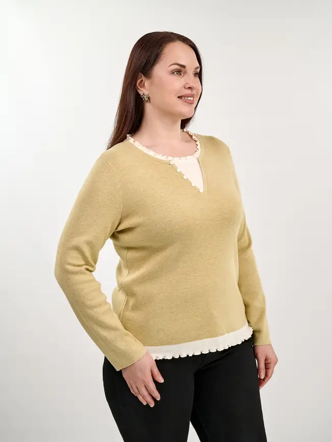 Джемпер 23227 Размер 48- 56 фото 15