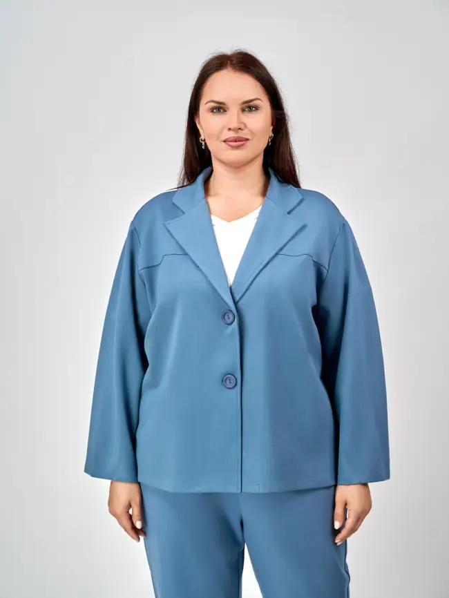 Пиджак 33493 ЭттоПлюс Размер 50-58 фото 93