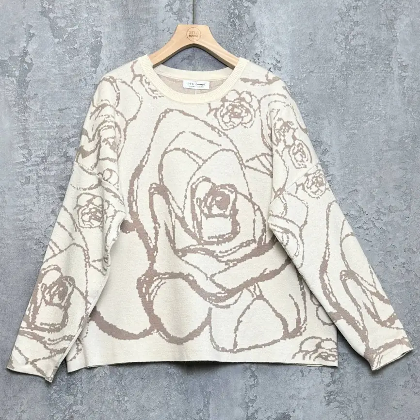 Свитер с круглым горлом ЭттоПлюс 777 Размер 52-58 фото 19