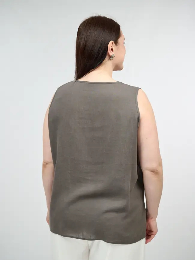 Топ лен 8061 Размеры 52-58 фото 21