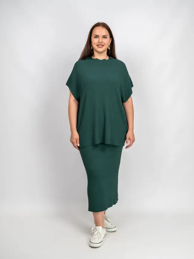 Юбка облегченная трикотажная ЭттоПлюс 2136 Размер 50-58 фото 71