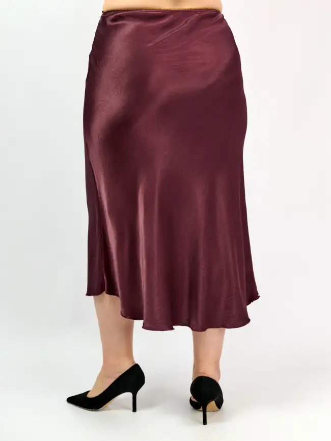 Юбка атлас 9298-1 Размер 48-56 фото 115