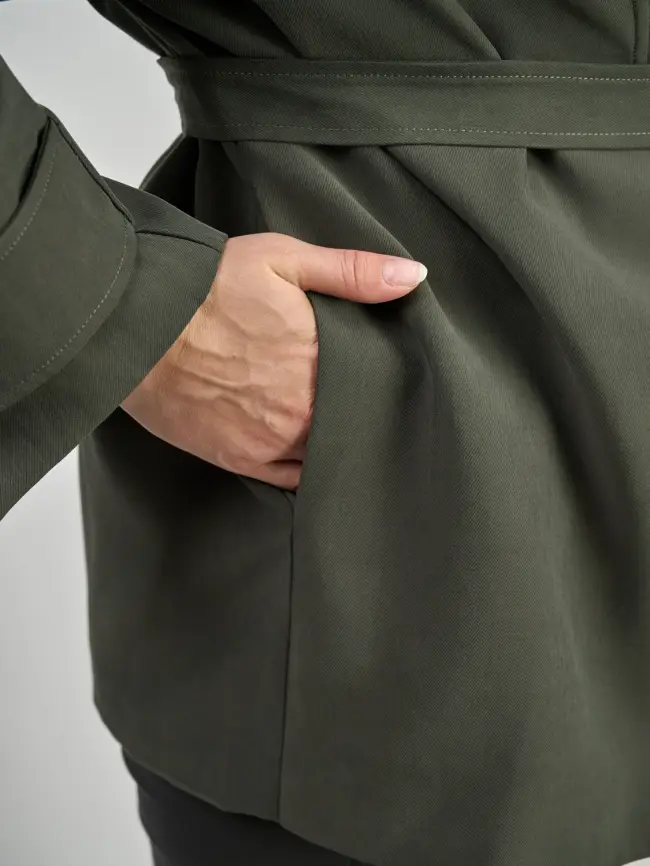 Тренч 26233 Размер 50-58 фото 7