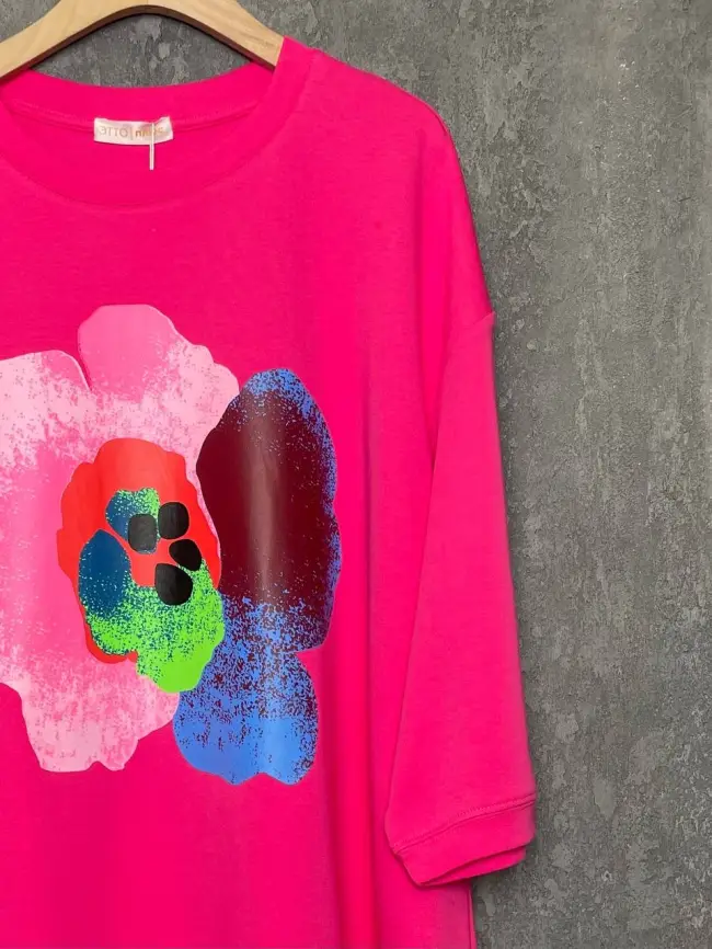 Лонгслив Цветы 25001 ЭттоПлюс Размер 50-58 фото 55