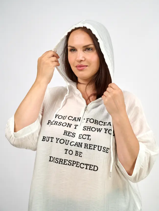 Футболка с капюшоном 8053 Размер 50-58 фото 1