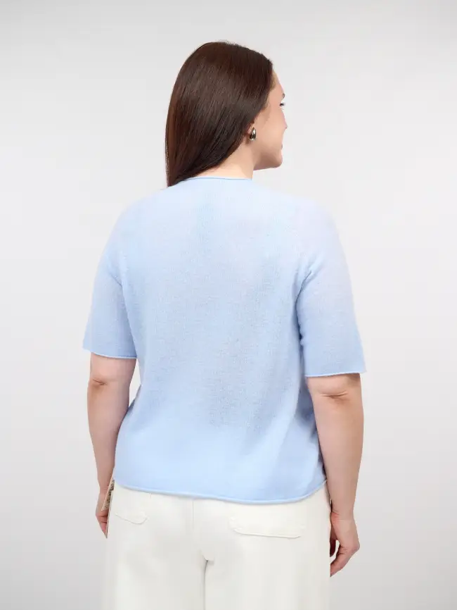 Джемпер шерсть,кашемир 25675 Размер 46-54 фото 39