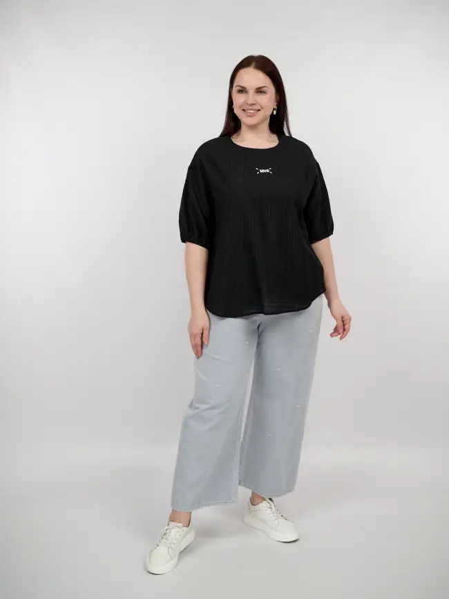 Блуза 9533 размер 52- 58 фото 9